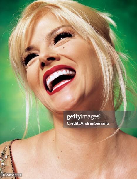 Personality Anna Nicole Smith is photographed on May 20, 2004 in New York City.