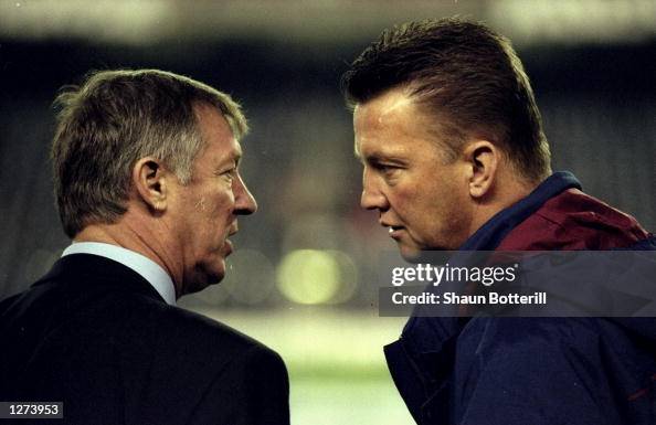Alex Ferguson and Louis van Gaal Alex Ferguson and Louis van Gaal