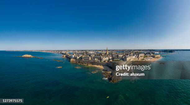 saint malo brittany france - saint malo stock pictures, royalty-free photos & images