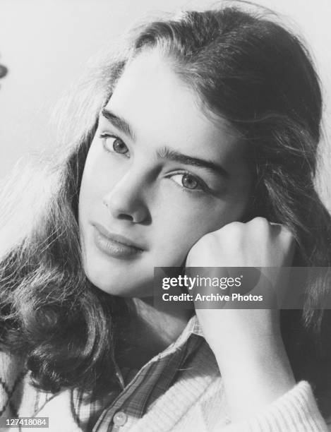 American actress Brooke Shields, circa 1980.