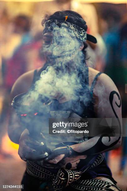 Mixquic Aztec 197 Aztec Ritual Dance Stock Photos, High-Res Pictures, and Images ...