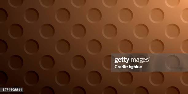 abstract brown background - geometric texture - golf pattern seamless stock illustrations