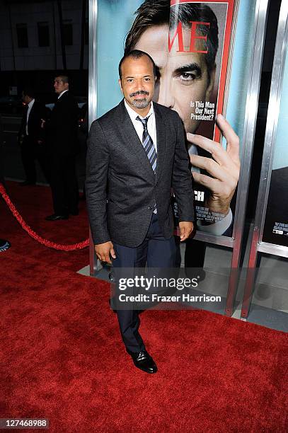 Actor Jeffrey Wright attends the Premiere of Columbia Pictures' 'The Ides Of March' held at the Academy of Motion Picture Arts and Sciences' Samuel...