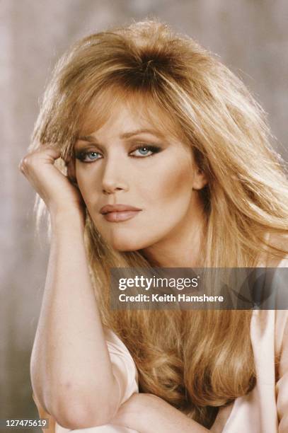 American actress Tanya Roberts stars as Stacey Sutton in the James Bond film 'A View To A Kill', 1984.