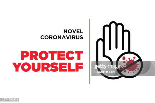 warning sign about coronavirus or covid-19 vector illustration. - crossed out stock illustrations