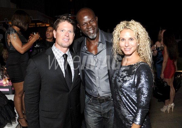 Don Ressler Djimon Hounsou and Ginger Ressler Just Fabulous Kimora Lee ...