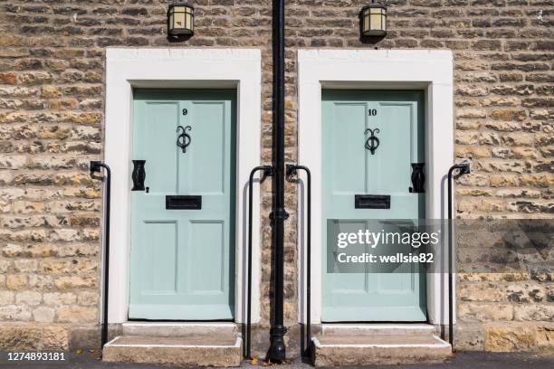 doors in thornton le dale - neighbour stock pictures, royalty-free photos & images