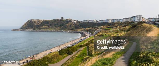 pathways on the hillside leading down to the north bay - bay stock pictures, royalty-free photos & images