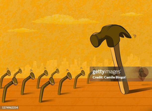 kowtow - dictator stock illustrations