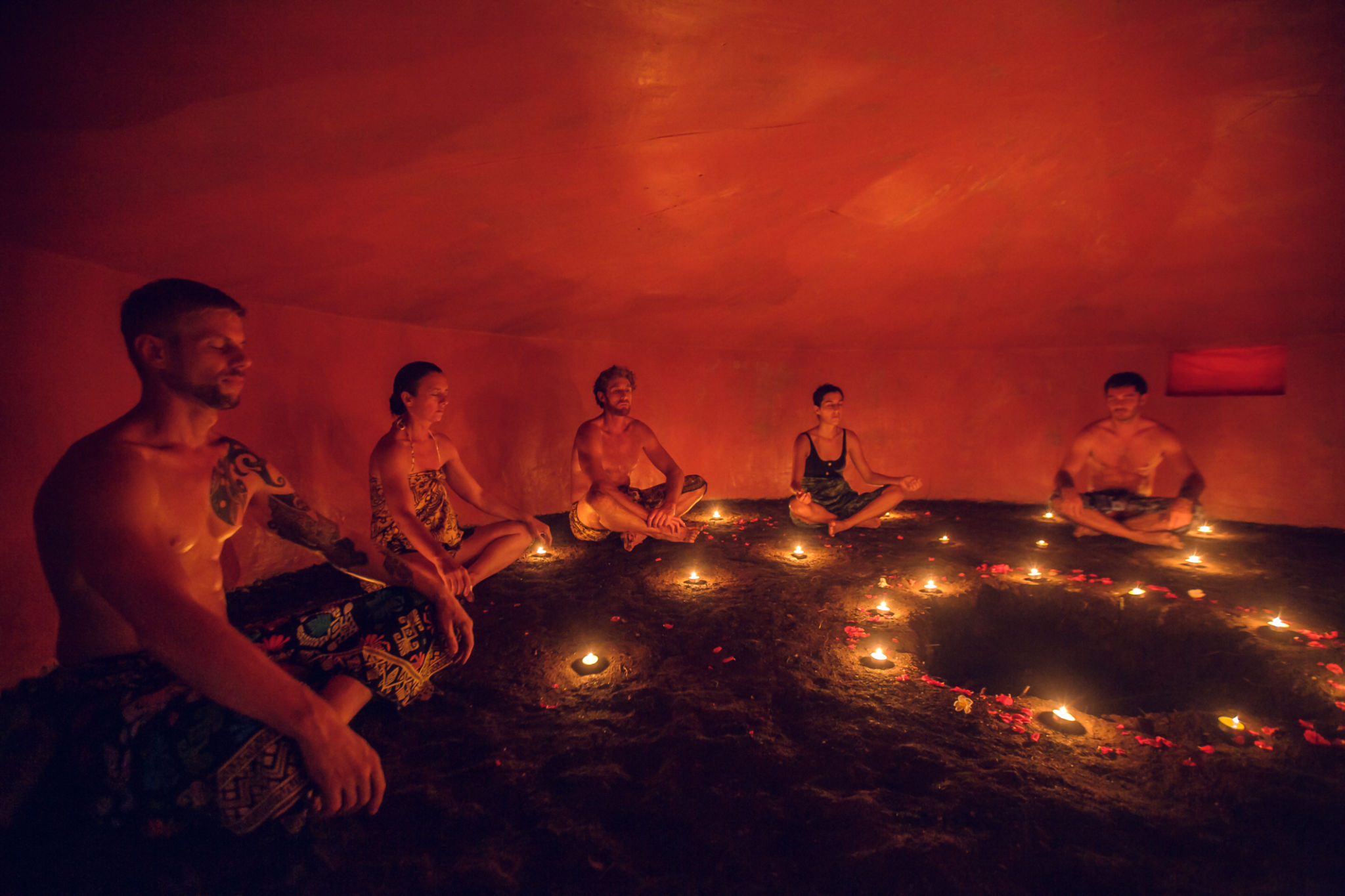 sauna meditation