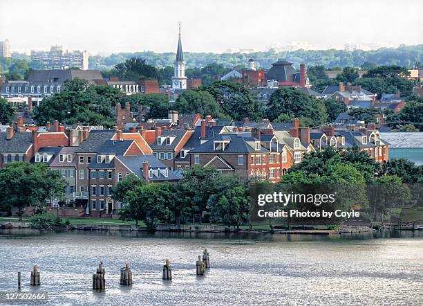 old town, alexandria - potomac river bildbanksfoton och bilder