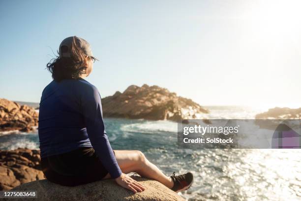 looking out to sea - margaret river stock pictures, royalty-free photos & images