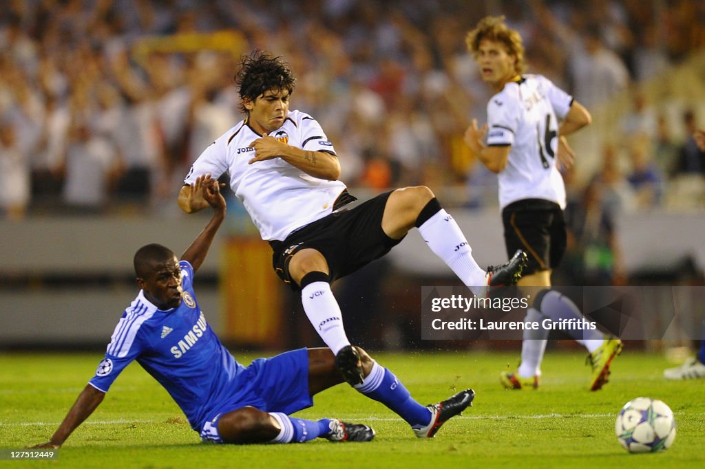 Valencia CF v Chelsea FC - UEFA Champions League