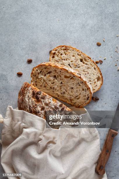 bread - wholemeal bread stock pictures, royalty-free photos & images