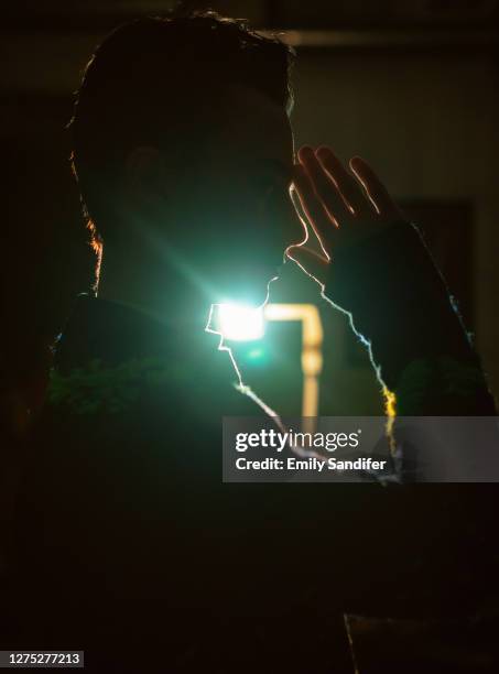 Actor Wyatt Oleff is photographed on February 17, 2020 in Los Angeles.