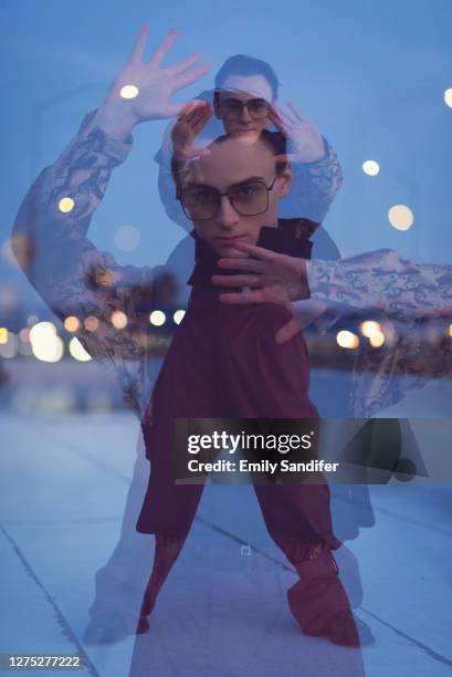 Actor Wyatt Oleff is photographed on February 17, 2020 in Los Angeles.