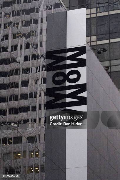 General view of the exterior of the Museum of Modern Art aka MOMA on September 28, 2011 in New York City.