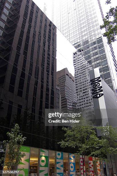 General view of the exterior of the Museum of Modern Art aka MOMA on September 28, 2011 in New York City.
