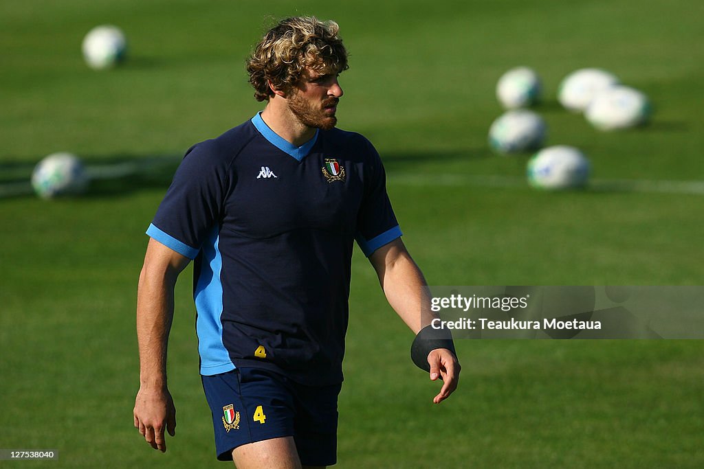 Italy IRB RWC 2011 Training Session