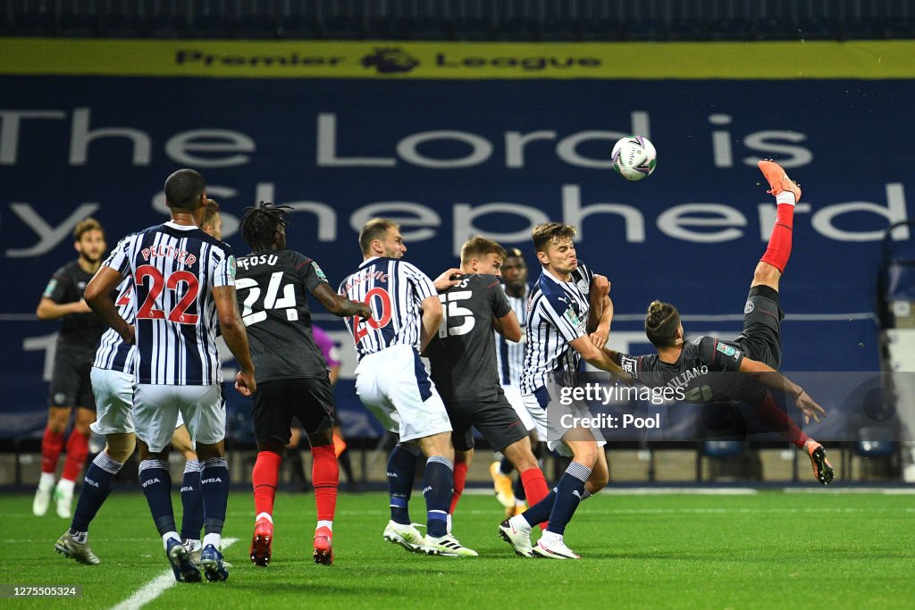 West Bromwich Albion v Brentford - Carabao Cup Third Round