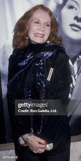 Actress Katherine Helmond attends ABC TV Affiliates Party on June 9, 1987 at the Century Plaza Hotel in Century City, California.