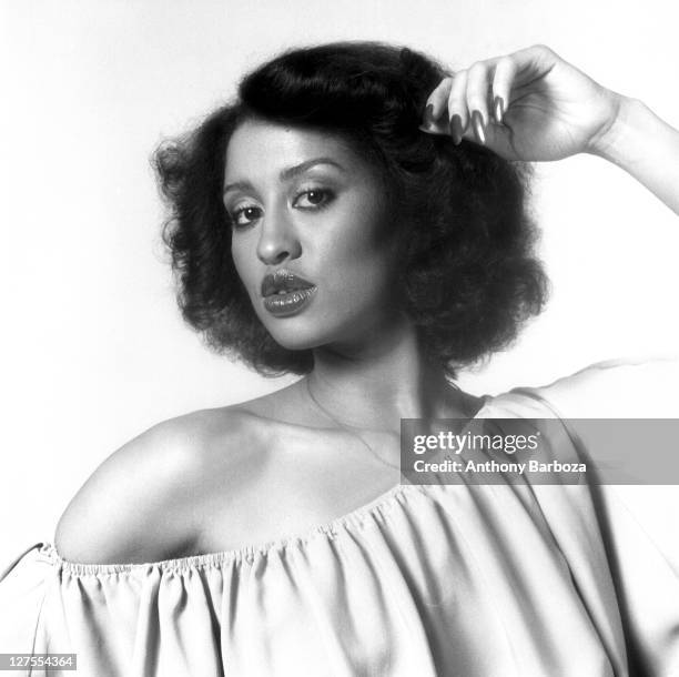 Portrait of American singer and actress Phyllis Hyman , 1980s.