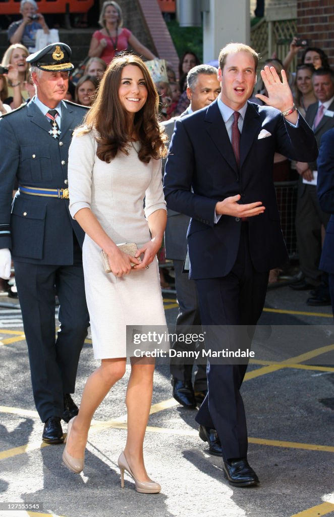 The Duke and Duchess of Cambridge Visit The Royal Marsden Hospital