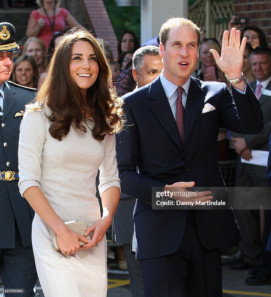 The Duke and Duchess of Cambridge Visit The Royal Marsden Hospital