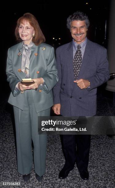 Actress Katherine Helmond and husband David Christian attend Gala Honoring Ella Fitzgerald on April 10, 1993 at the Beverly Wilshire Hotel in Beverly...