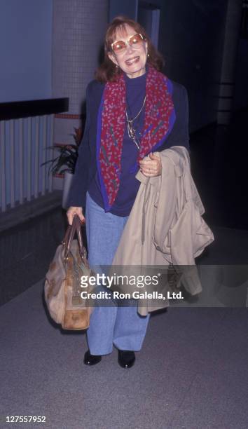 Actress Katherine Helmond sighted on May 19, 1997 at the Los Angeles International Airport in Los Angeles, California.
