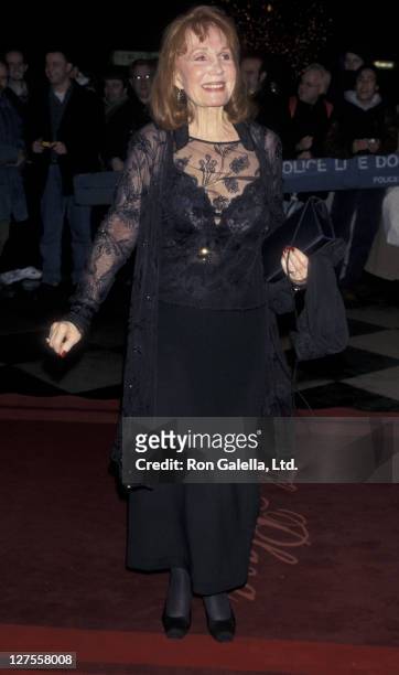 Actress Katherine Helmond attends Arista Records Grammy Party on February 24, 1998 at the Plaza Hotel in New York City.