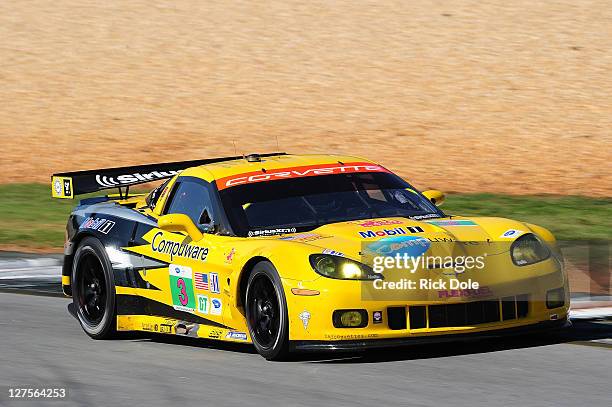 Tommy Milner Racing Petit Le Mans Powered By Mazda Practice Photos and Premium High Res ...