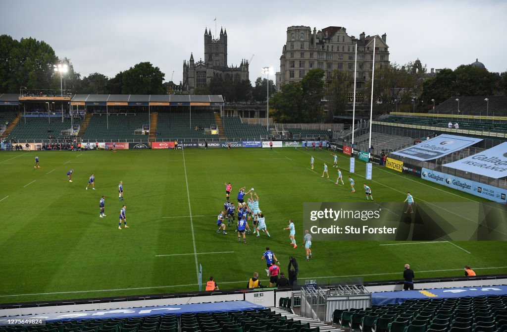 Bath Rugby v Gloucester Rugby - Gallagher Premiership Rugby