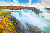 Niagara Falls Autumn Landscape