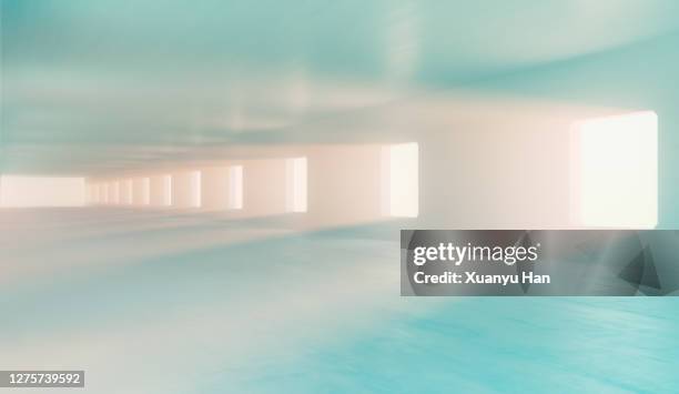 sunlight streaming through window on wall - sunny room stock pictures, royalty-free photos & images