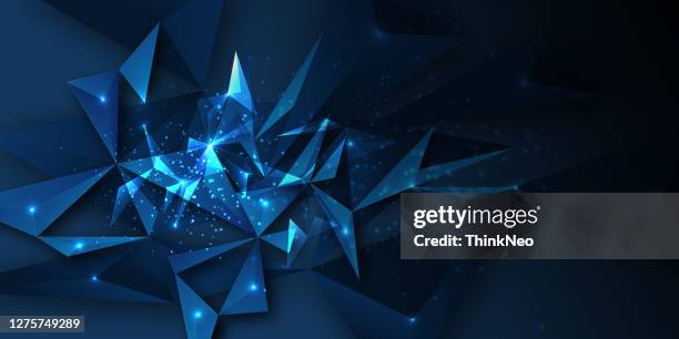 ilustraciones, imágenes clip art, dibujos animados e iconos de stock de ilustración de stock de fondo azul oscuro abstracto fractal - sapphire