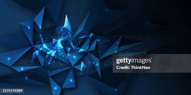 fractal abstract dark blue background stock illustration - pendant stock illustrations