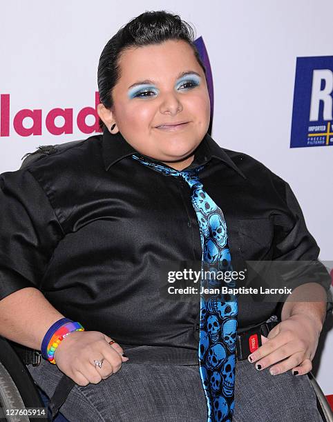 Bianca Peet attends the 22nd annual GLAAD Media Awards at Westin Bonaventure Hotel on April 10, 2011 in Los Angeles, California.