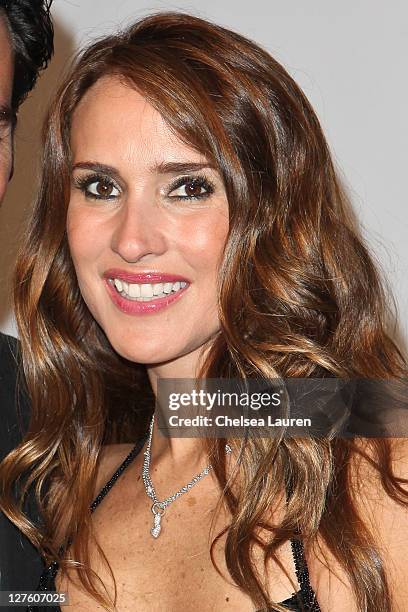 Actress Angelica Castro arrives at the 21st Annual Night of 100 Stars Awards Gala at Beverly Hills Hotel on February 27, 2011 in Beverly Hills,...