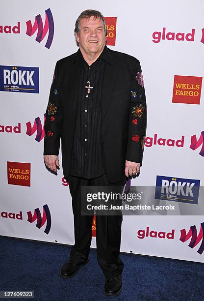 Meat Loaf attends the 22nd annual GLAAD Media Awards at Westin Bonaventure Hotel on April 10, 2011 in Los Angeles, California.