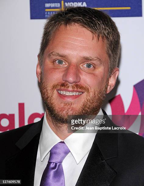 Joel Burns attends the 22nd annual GLAAD Media Awards at Westin Bonaventure Hotel on April 10, 2011 in Los Angeles, California.
