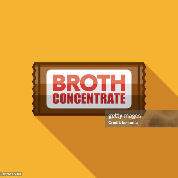 broth meal kit ingredient icon - chicken soup stock illustrations