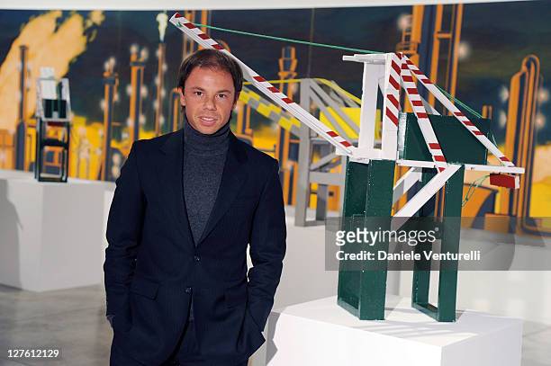 Nicolo Cardi attends the Opening Cardi Black Box Gallery during the Milan Fashion Week Womenswear Autumn/Winter 2011 on February 24, 2011 in Milan,...