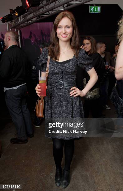 Sophie Ellis-Bextor attends the Private View of Queen: Stormtroopers In Stilettos on February 24, 2011 in London, England.