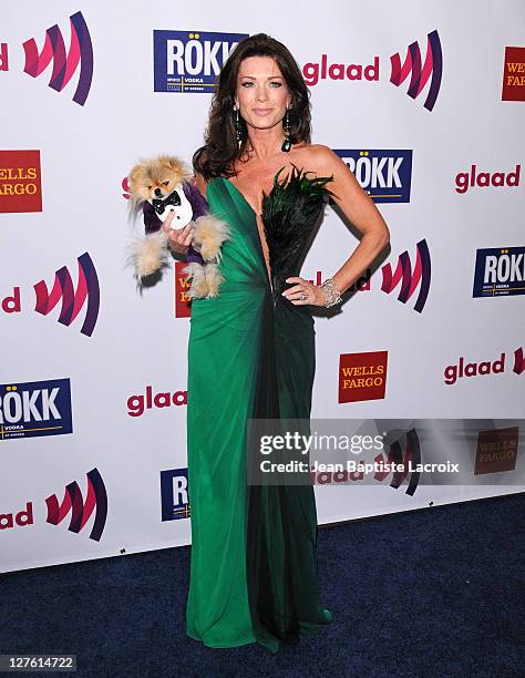 Lisa Vanderpump attends the 22nd annual GLAAD Media Awards at Westin Bonaventure Hotel on April 10, 2011 in Los Angeles, California.