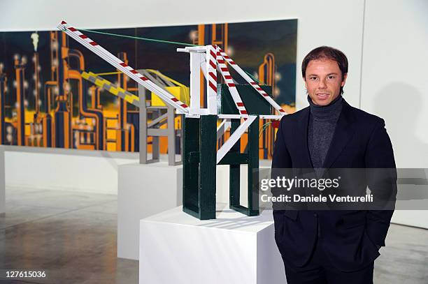 Nicolo Cardi attends the Opening Cardi Black Box Gallery during the Milan Fashion Week Womenswear Autumn/Winter 2011 on February 24, 2011 in Milan,...