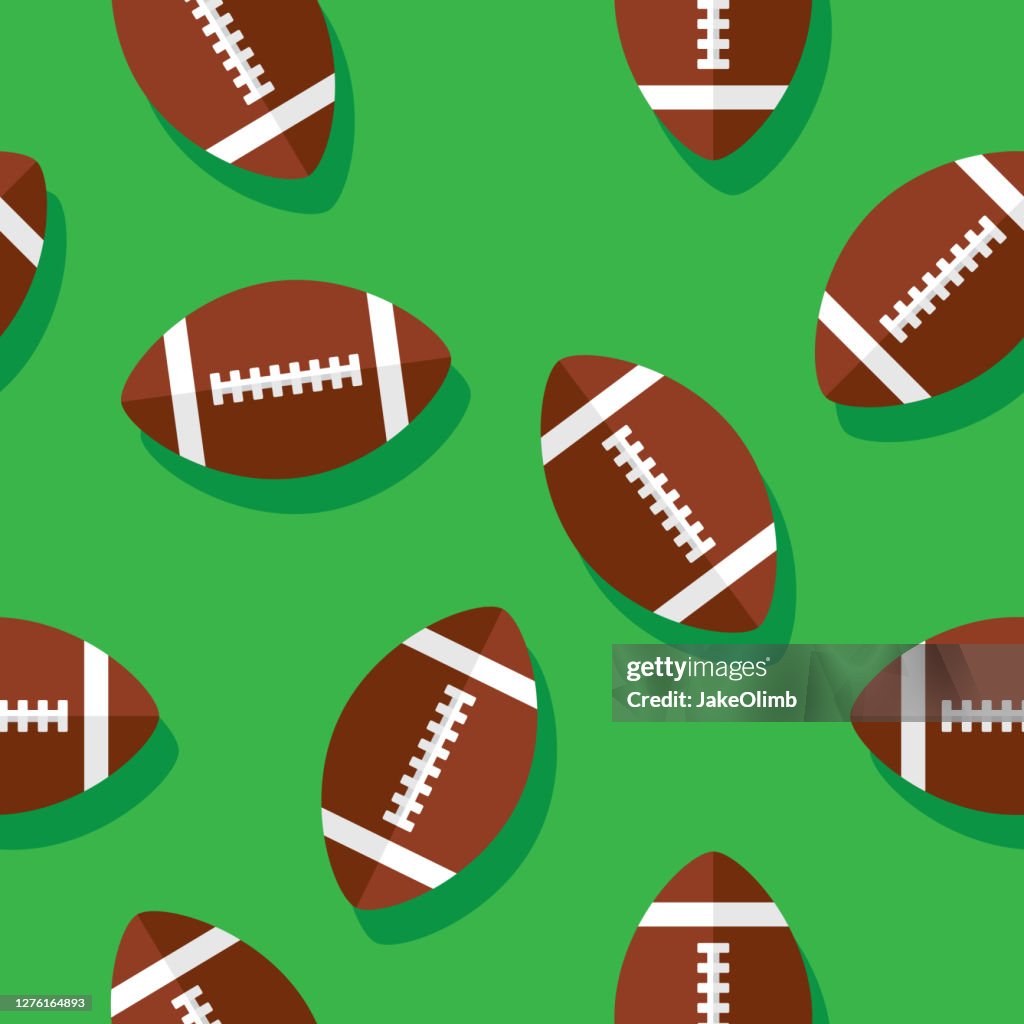 Football Pattern Rectangle Football Pattern Flat High-Res Vector Graphic - Getty Images