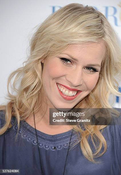 Singer Natasha Bedingfield attends the "Something Borrowed" Los Angeles Premiere on May 3, 2011 in Hollywood, California.