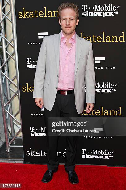 Visual Effects Artist / actor David Sullivan arrives at the "Skateland" premiere at ArcLight Cinemas on May 11, 2011 in Hollywood, California.