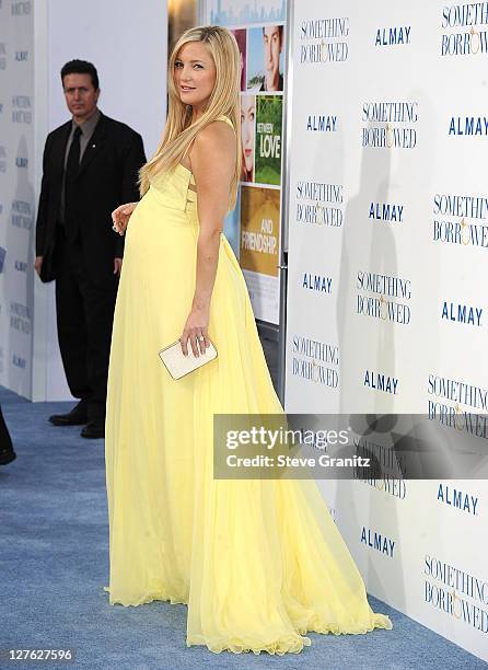 Kate Hudson attends the "Something Borrowed" Los Angeles Premiere on May 3, 2011 in Hollywood, California.